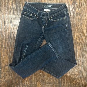 Excellent condition 00P banana republic skinny jeans